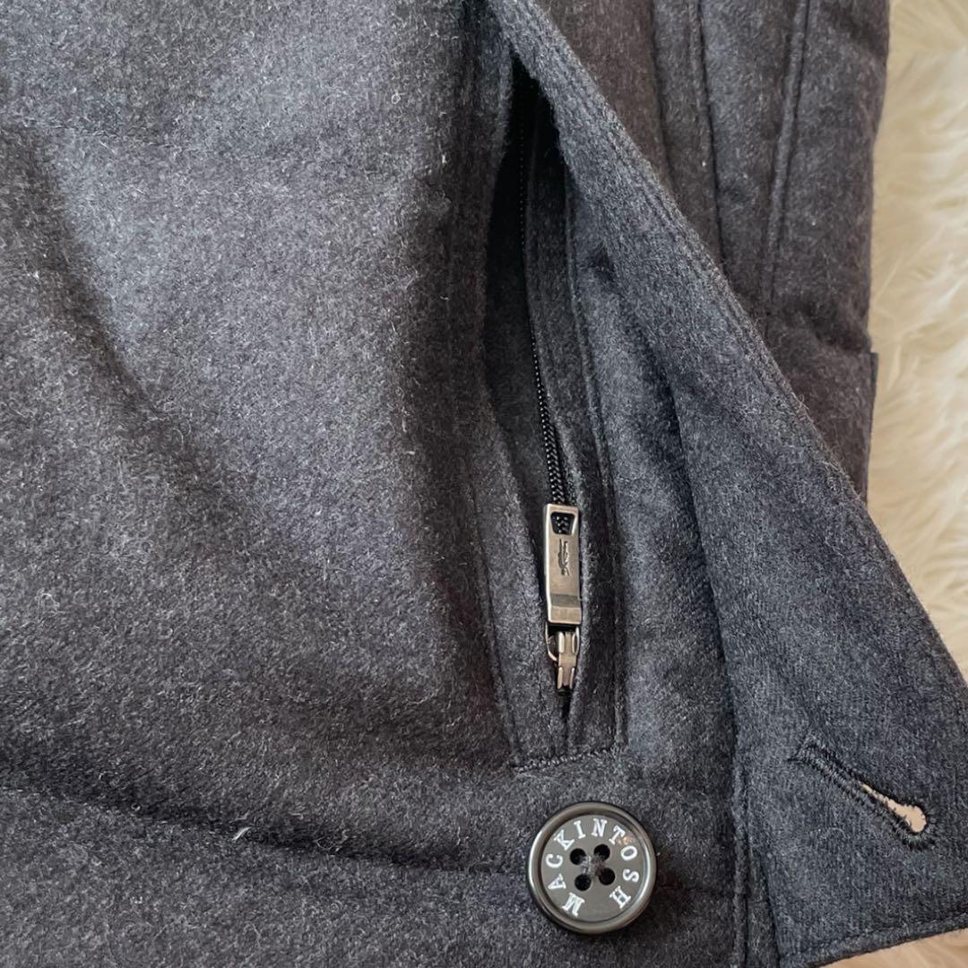 美品 MACKINTOSH マッキントッシュ リバーシブル ダウンベスト M 黒