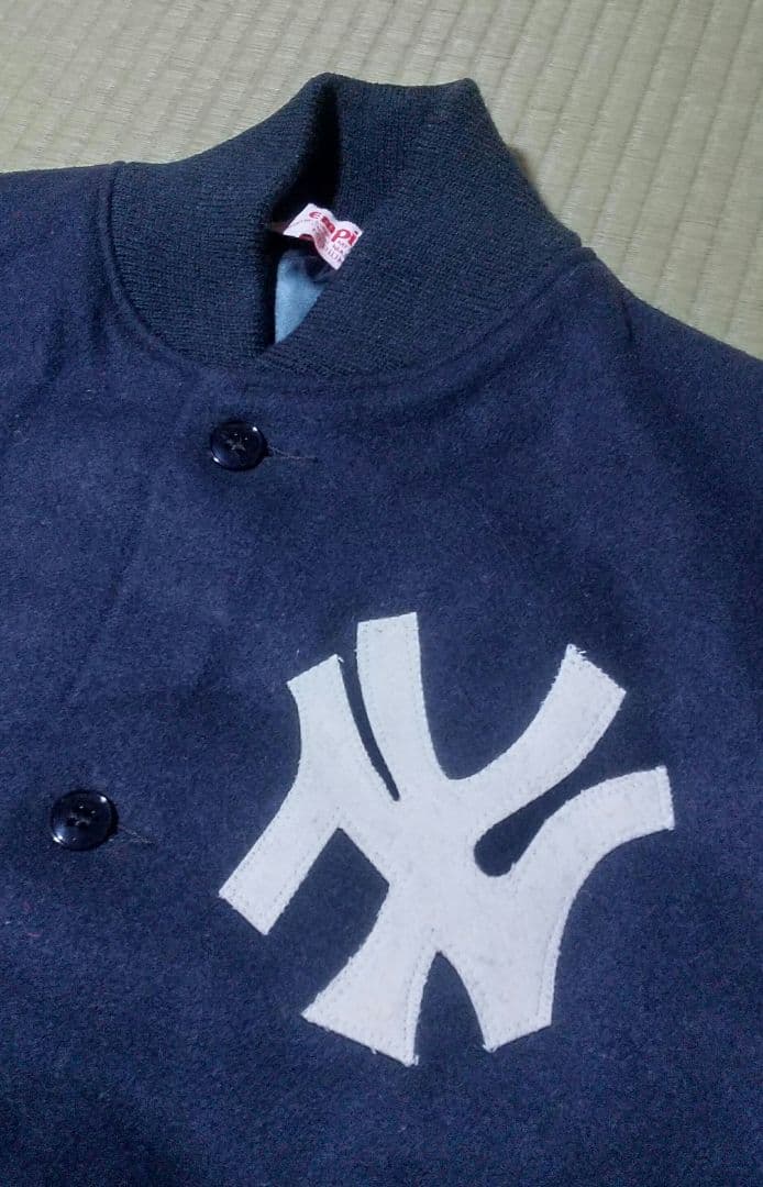 90sデッドストック made in USA Empireスタジャン NY印 M