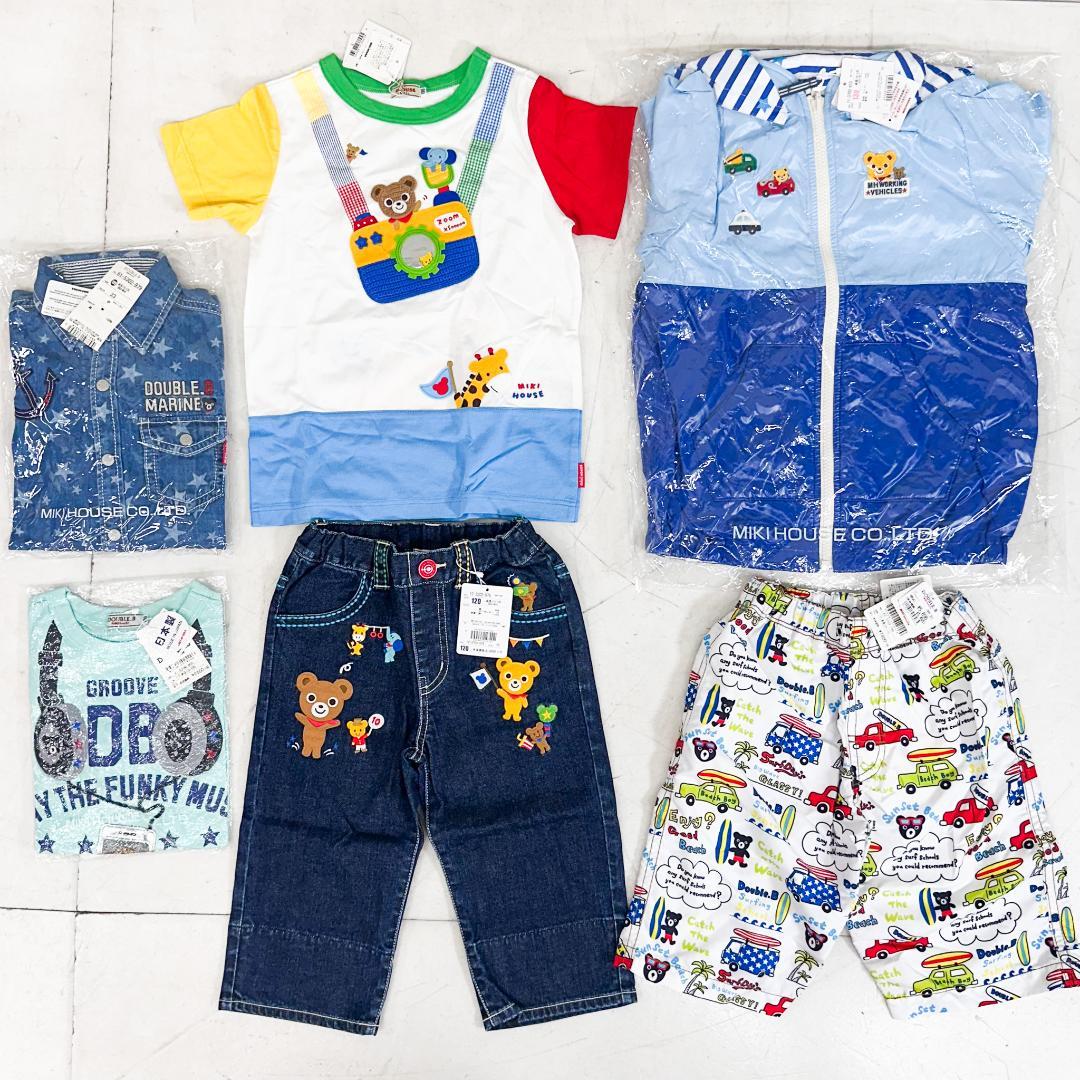 咲*音様 ミキハウス Tシャツ シャツ パンツ ジャケット 6枚 120サイズ