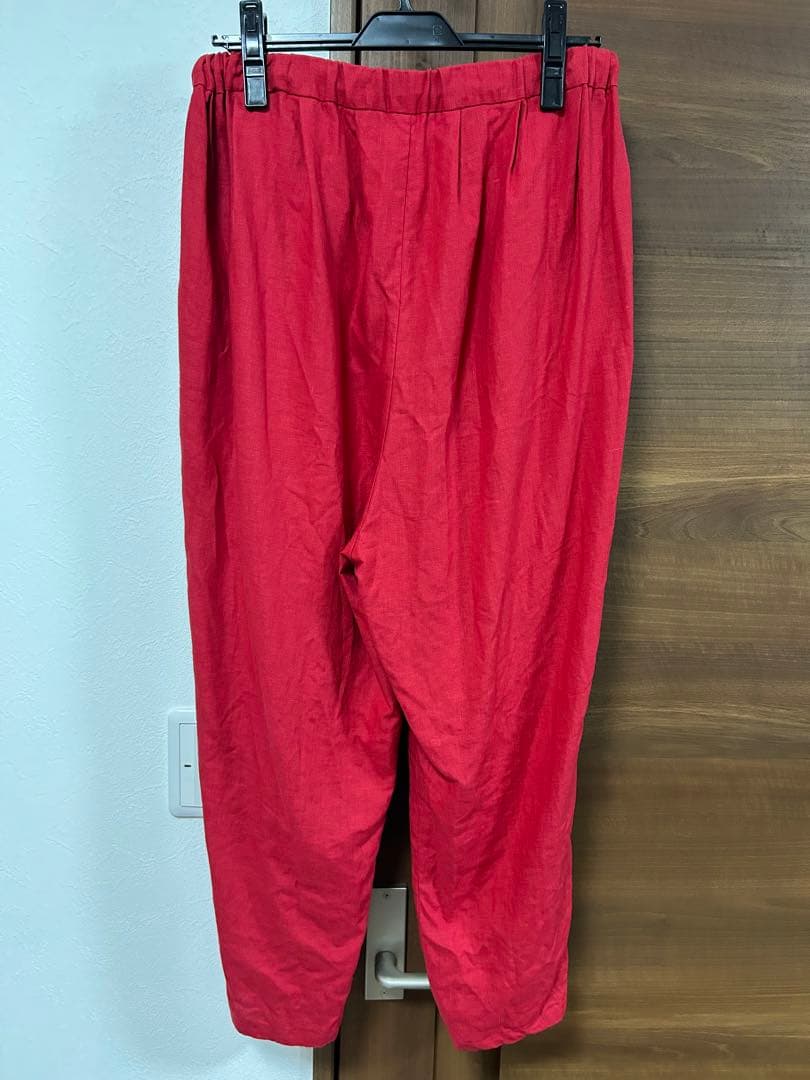 シャルワーパンツ　ダウンレッド　スズキタカユキ　01サイズ