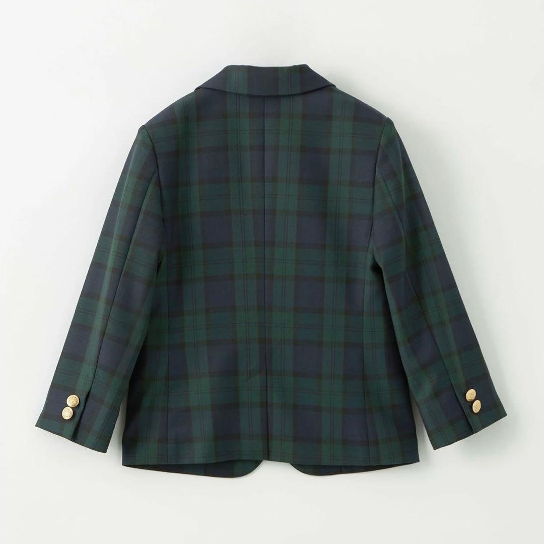 新品　グリーンレーベル　ジャケット　パンツ　ボウタイ　チーフ　シャツ　120cm