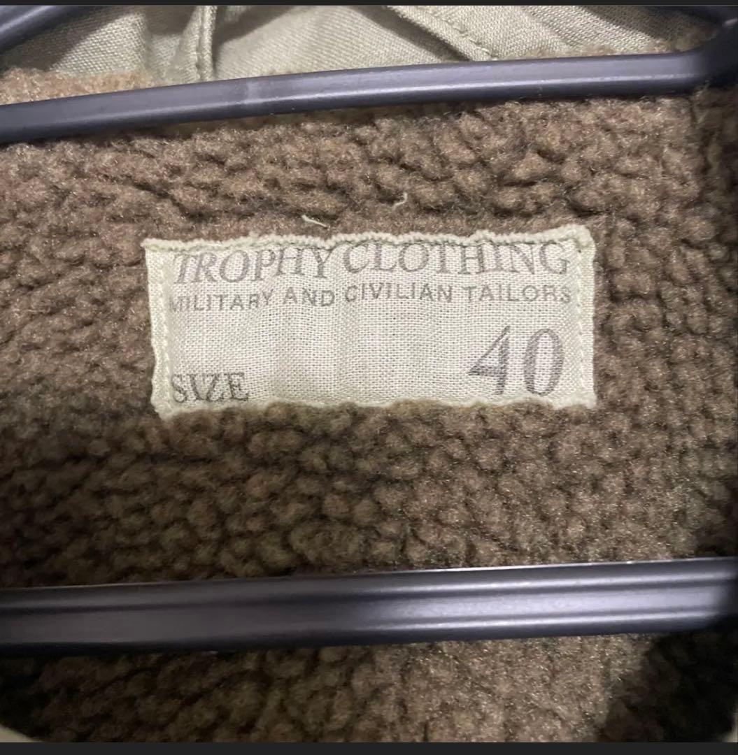 トロフィークロージング　A-2デッキジャケット