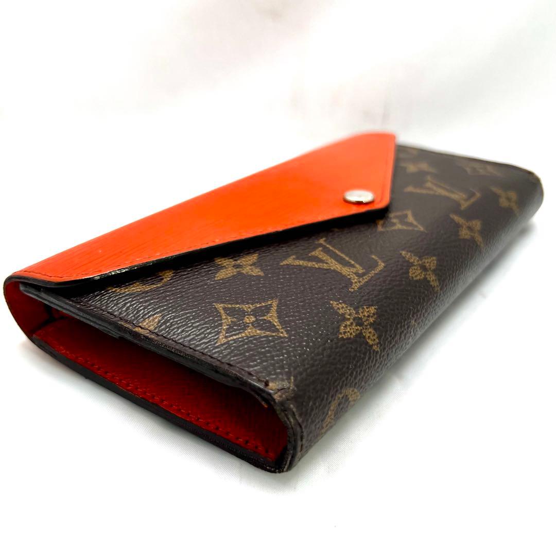 ルイヴィトン エピ×モノグラム ポルトフォイユ マリールーロン オレンジ