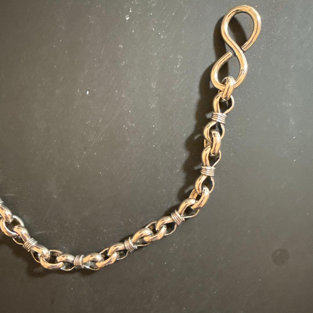 本日限定値下げ‼️試着のみ　2024年12月購入　ラリースミス　ウォレットチェーン