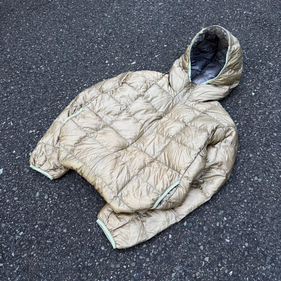 【廃盤品✨】極美品90s mont-bell ダウンジャケット　L ベージュ