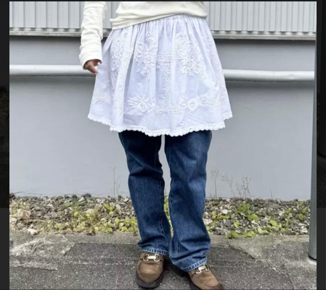 スカート crinklecrinklecrinkle 2way mini skirt