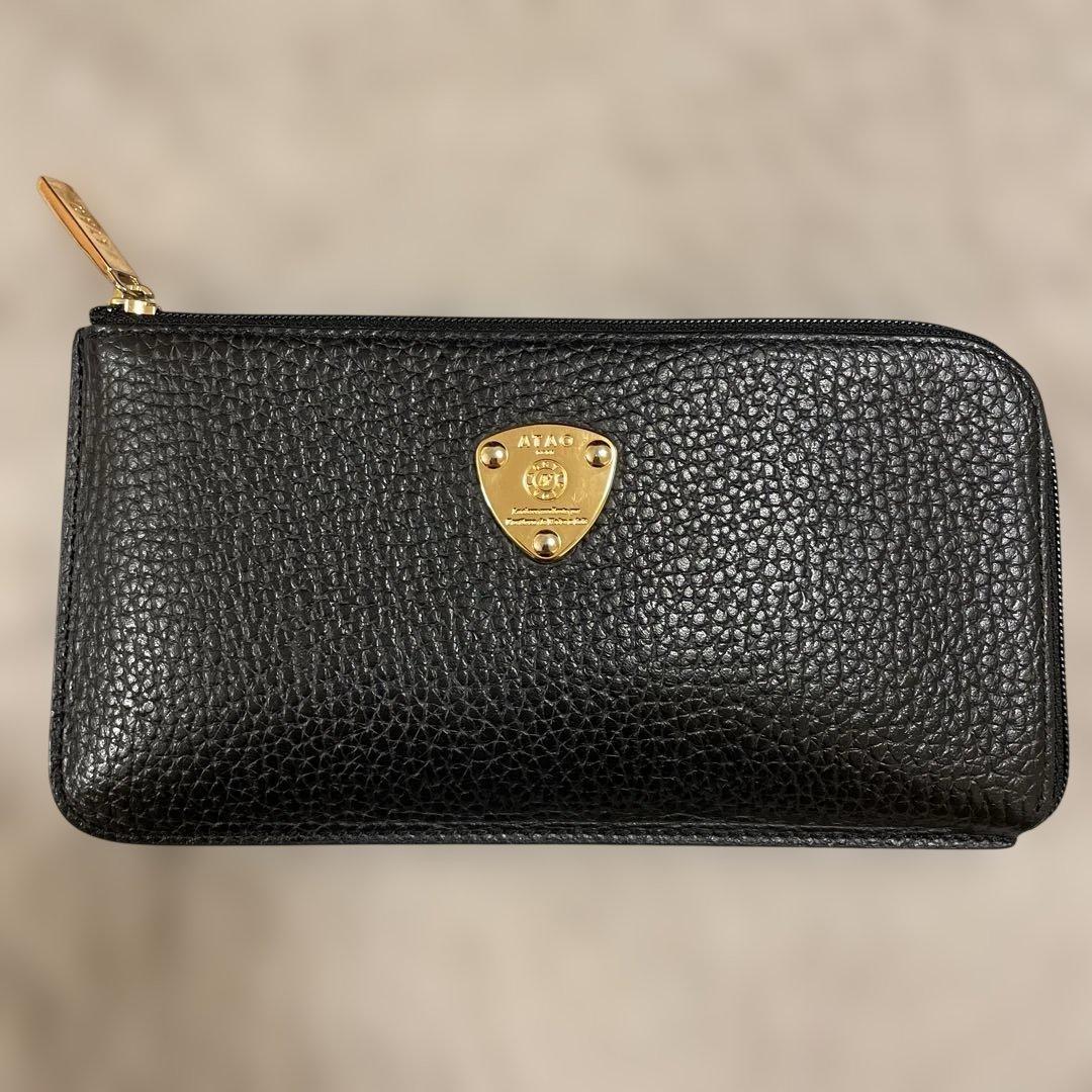 ATAO アタオ　スリモ 長財布　ブラック　超美品。