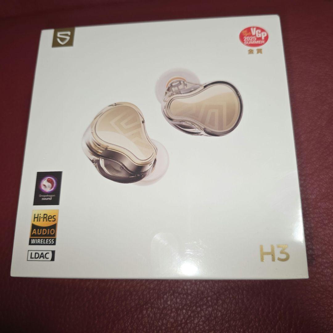 SOUNDPEATS H3 Bluetooth ワイヤレスイヤホン