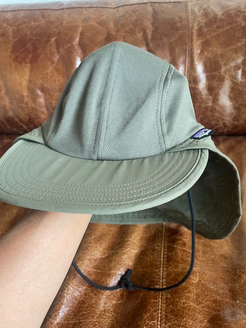 patagonia アウトドアハット Lサイズ カーキ