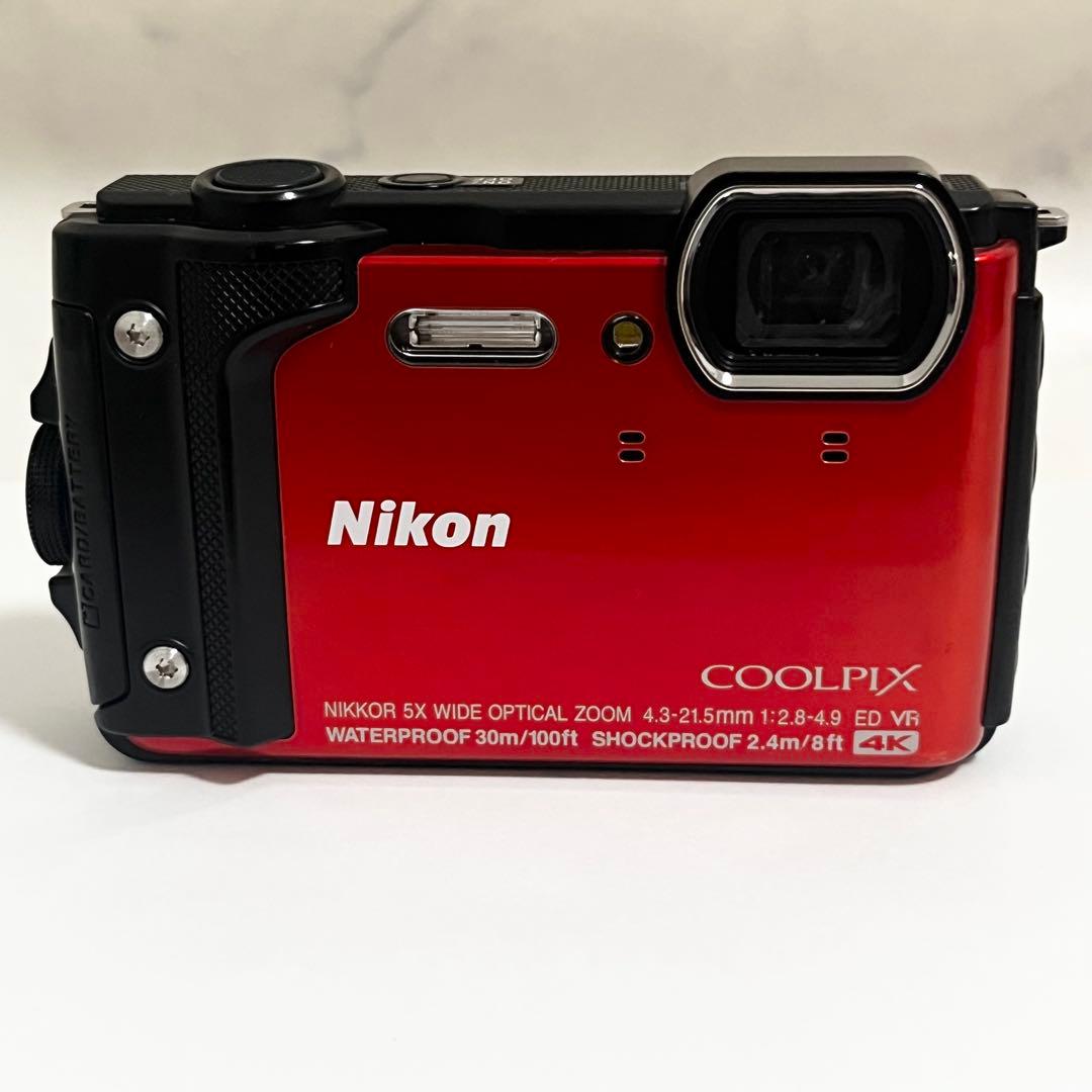 Nikon ニコン 防水デジカメ COOLPIX AW120 オレンジ ジャンク