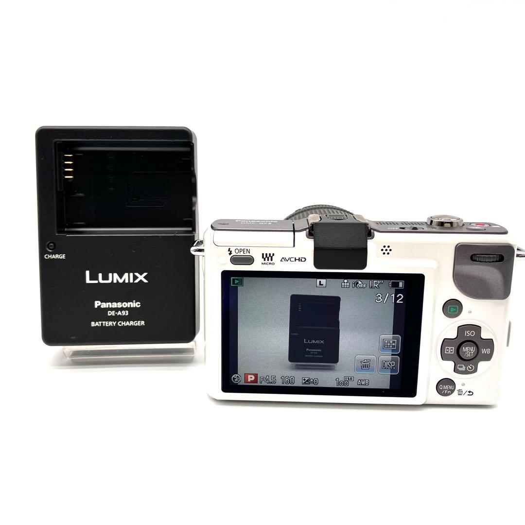 Panasonic DMC-GF2 ホワイト　14-42mmレンズキット