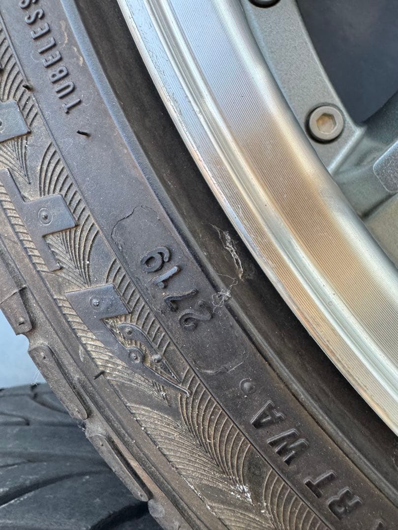 19インチ　アルミホイール4本セット　クラウン等