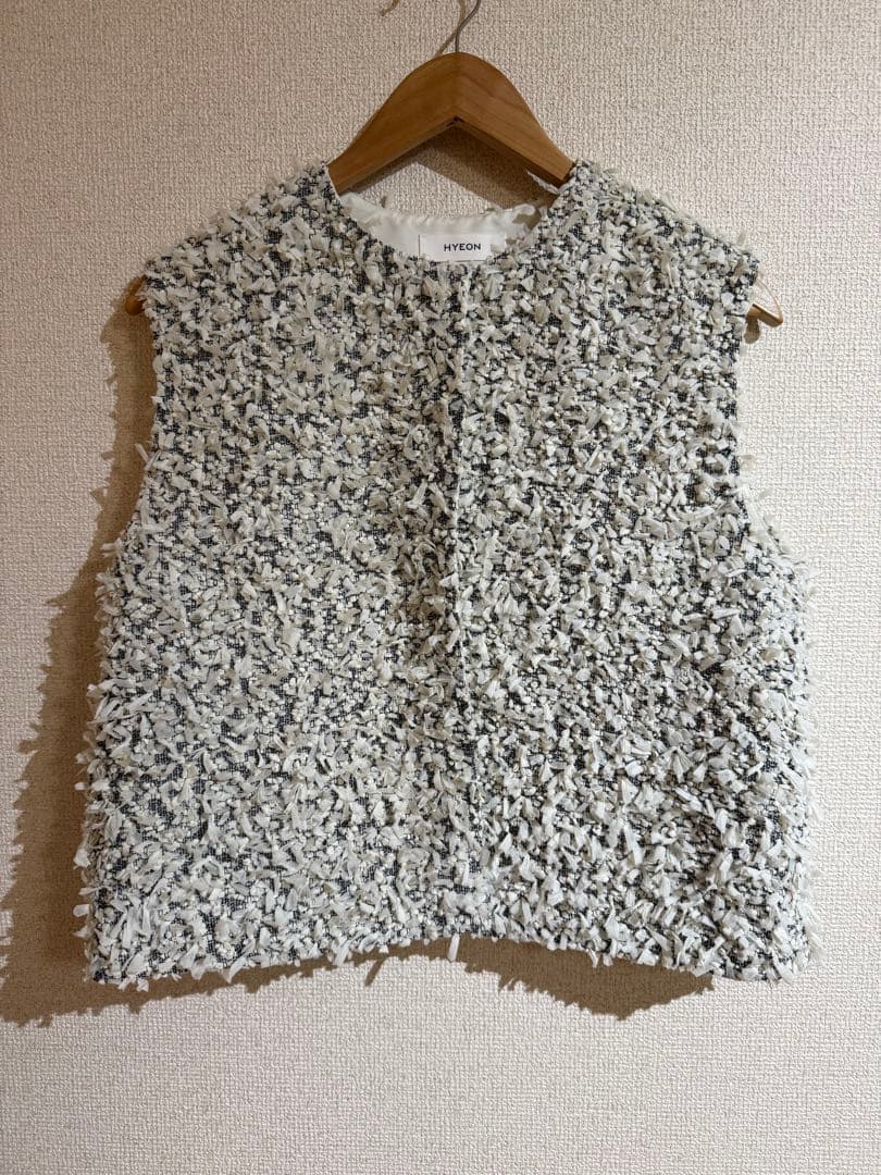 【美品】HYEON ヘヨン ジレpepper gilet