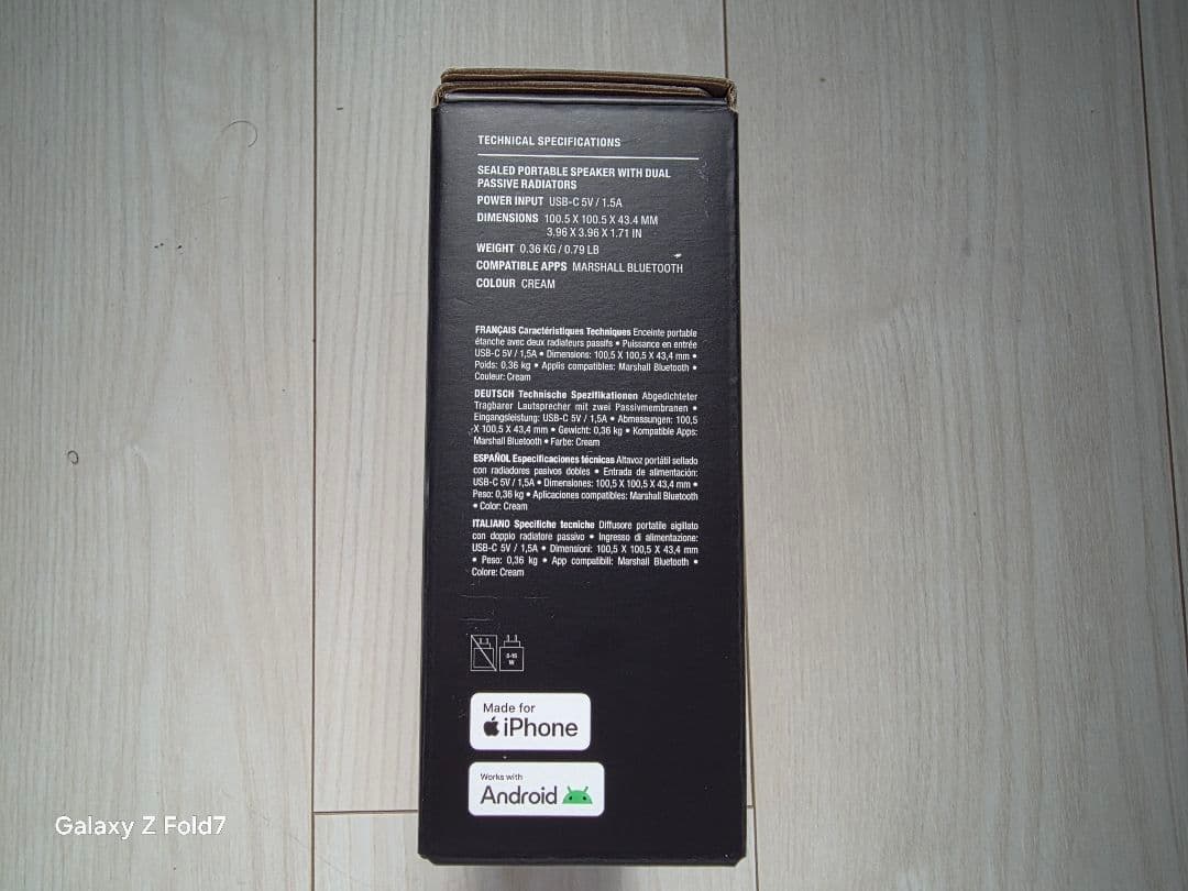 【新品未開封品】Marshall WILLEN II（クリーム）