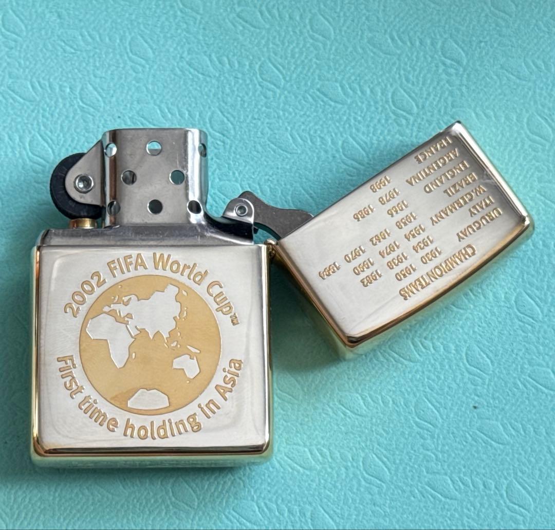 【未使用】2002年FIFAワールドカップ大会　ブラジル優勝記念ZIPPO