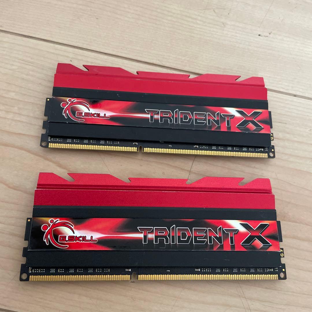 メモリー DDR3 G.SKILL TRIDENT X F3-2400C10D-16GTX