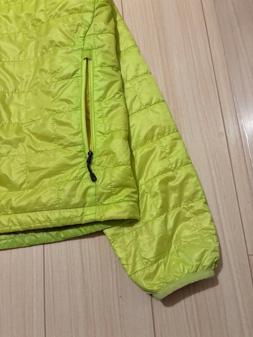 パタゴニア ナノパフジャケット プリマロフト ライトグリーン メンズMサイズ