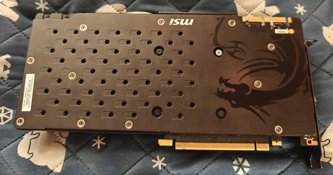 MSI GTX980ti Gaming 6gb 動作確認済