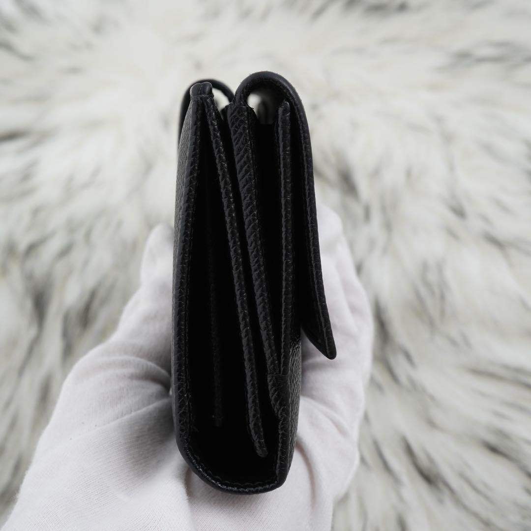 未使用品　箱付き　BVLGARI ブルガリ　長財布　ビーゼロワン　ブラック　人気