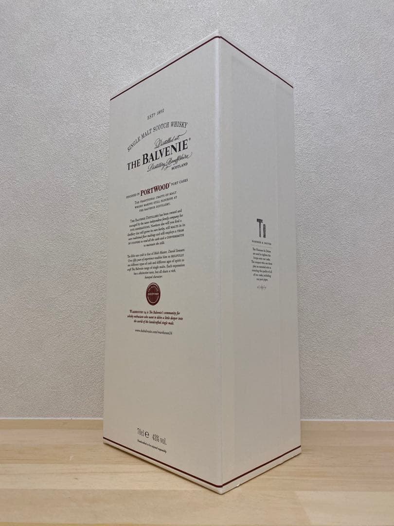 【最安値・極美品】ザ バルヴェニー ポートウッドフィニッシュ 21年