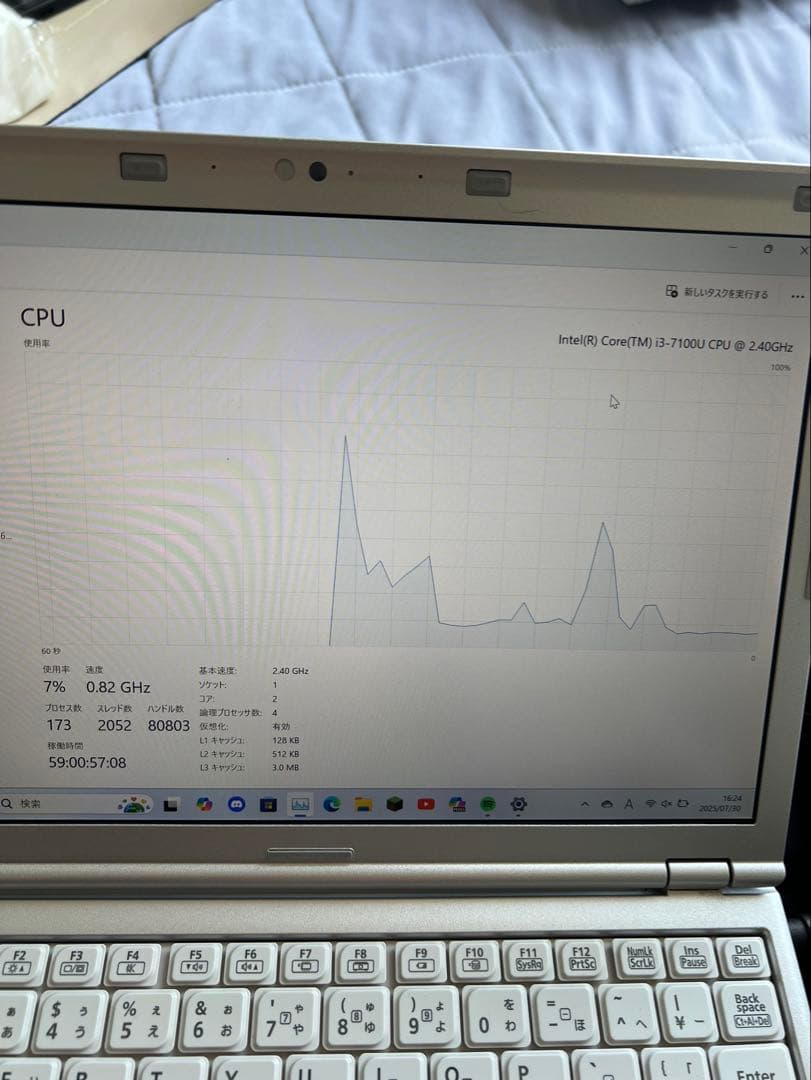 Let's note レッツノート CF-SZ6 / 7世代Core i3