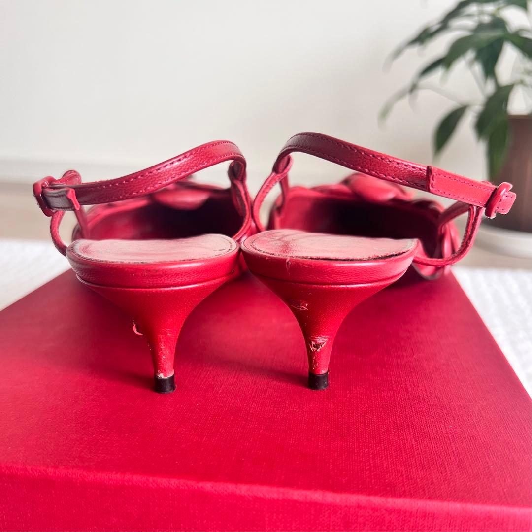 ヴァレンティノ ガラヴァーニ ATELIER フラワーパンプス 花 ミュール