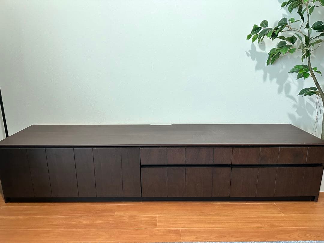 【送料込】テレビ台 幅180cm ウォールナット MKマエダ