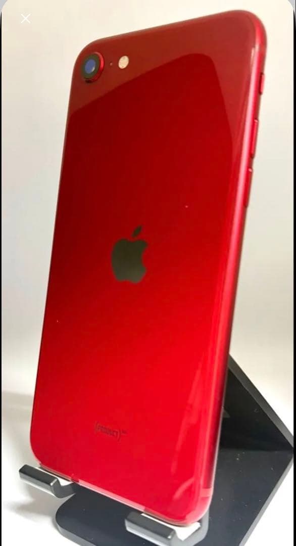 iPhoneSE3 128GB 赤 バッテリー:85% 純正品