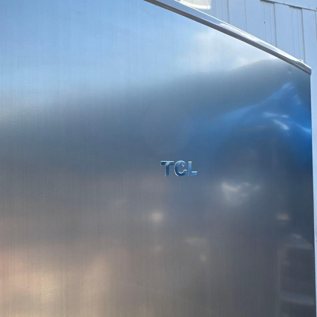 TCL 2024年製 2ドア冷蔵庫 173L 静音、省エネ設計 スリムサイズ