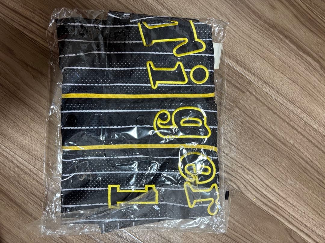 阪神タイガース 鳥谷敬 黒メッシュ ブラックユニフォーム　Lサイズ