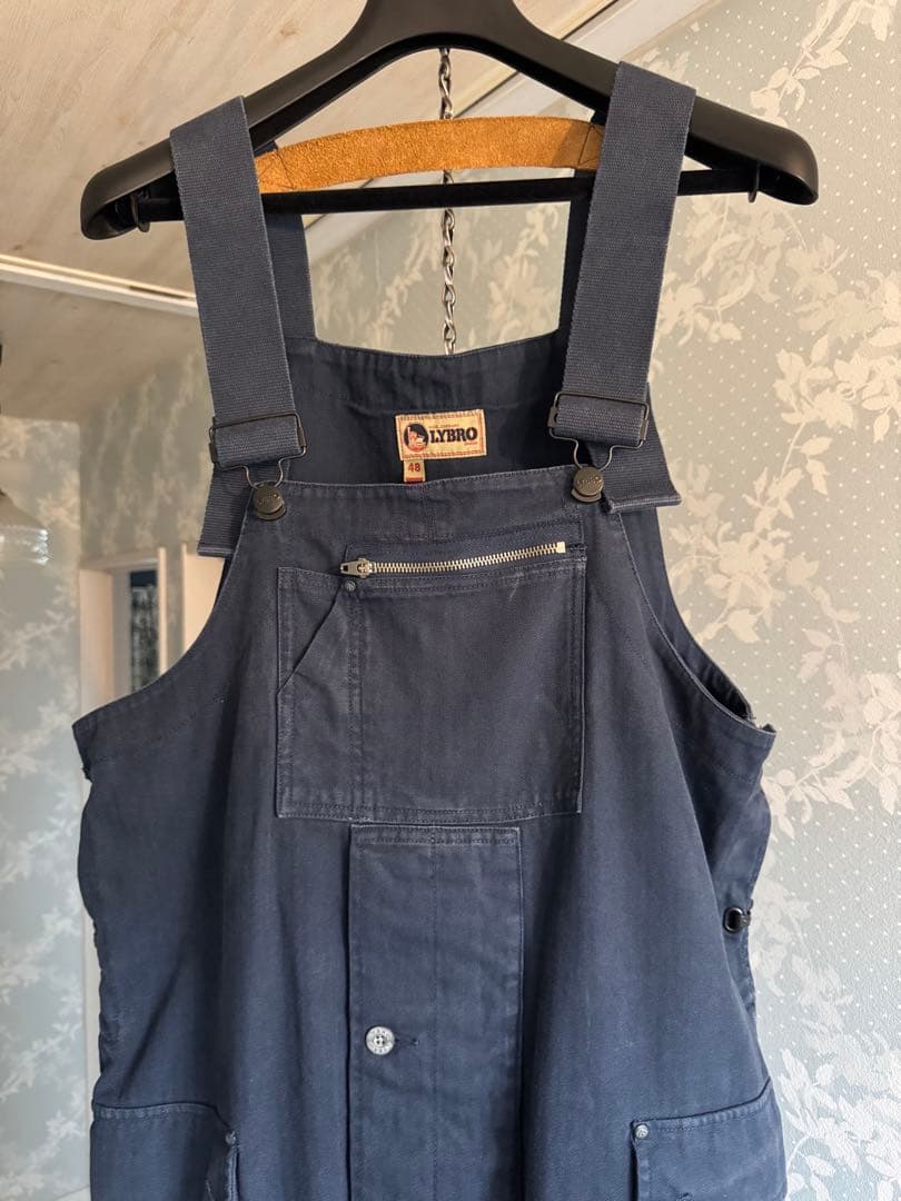Nigel Cabourn x LYBRO　NAVAL DUNGAREE 48