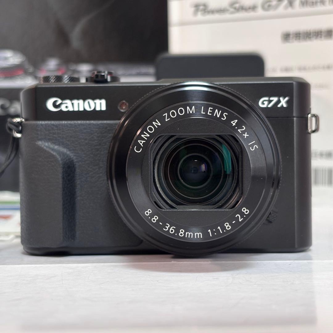 【極上美品】Canon PowerShot G7X Mark II 元箱付き