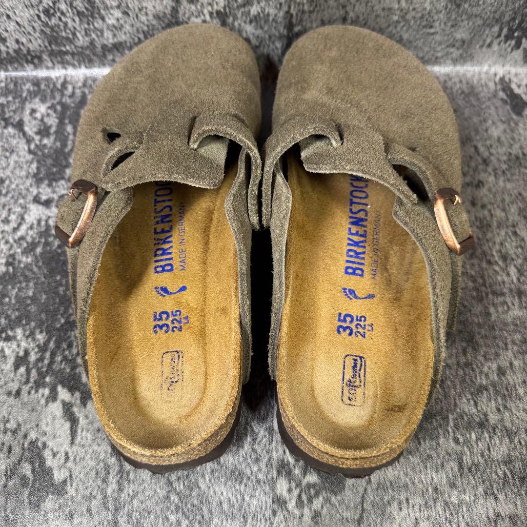 【美品】ビルケンシュトック ボストン サボサンダル 22.5