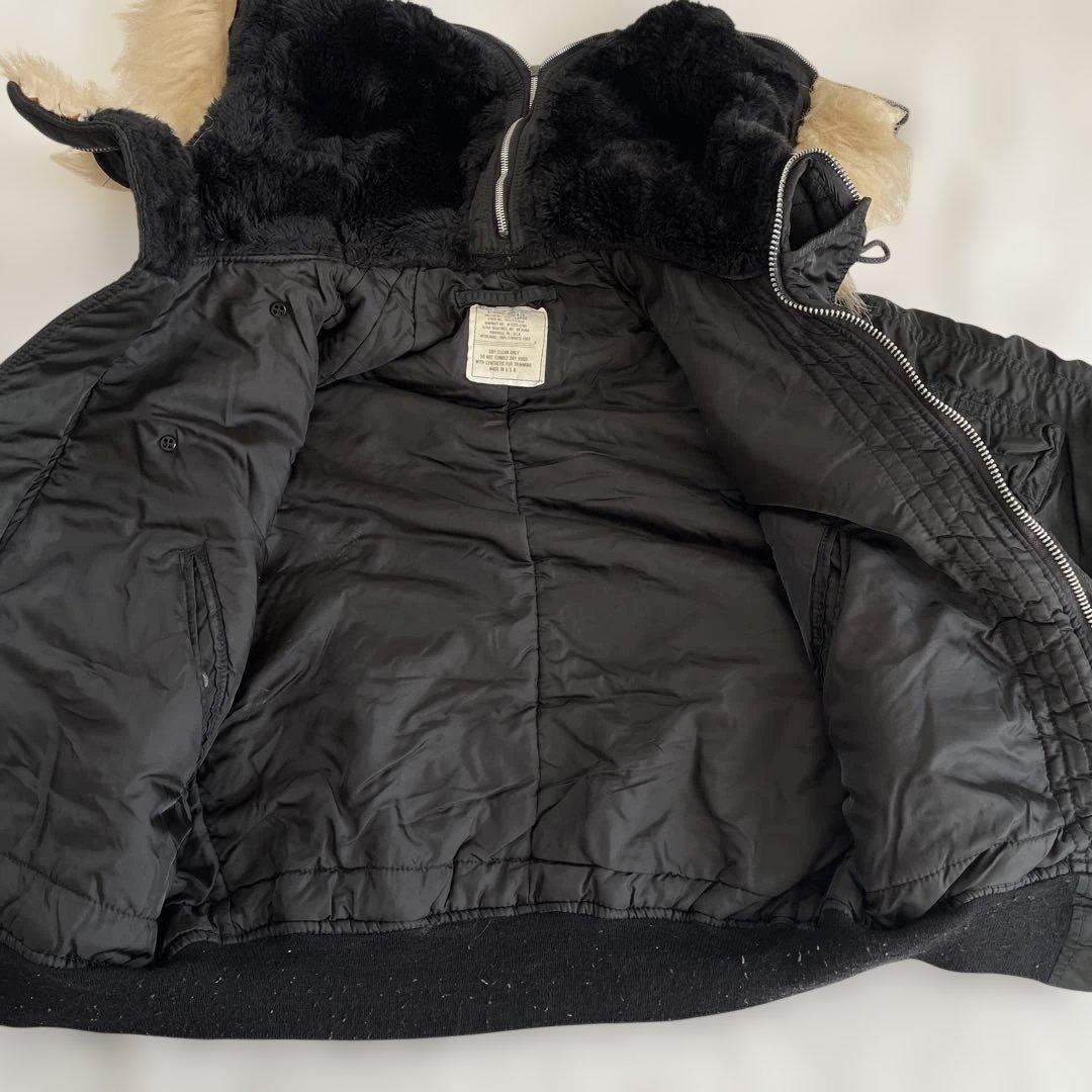 90s ALPHA INDUSTRIES N-2B フライトJKT USA製 L