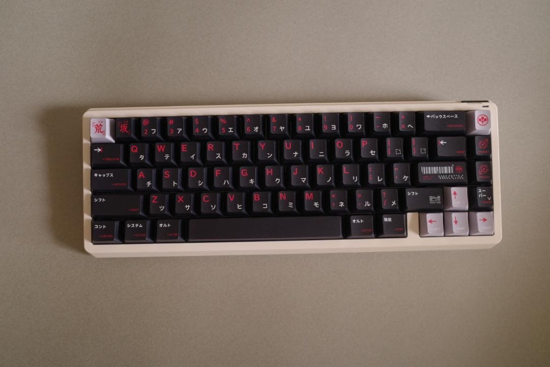 自作キーボード Macross65 Graystudio