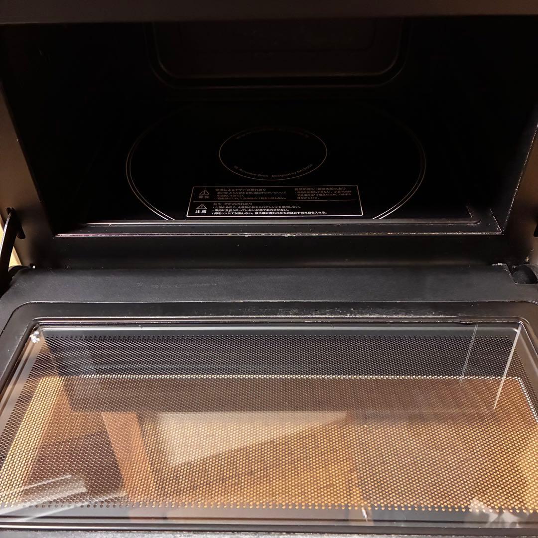 【動作良好】BALMUDA オーブンレンジ K04A-WH ホワイト