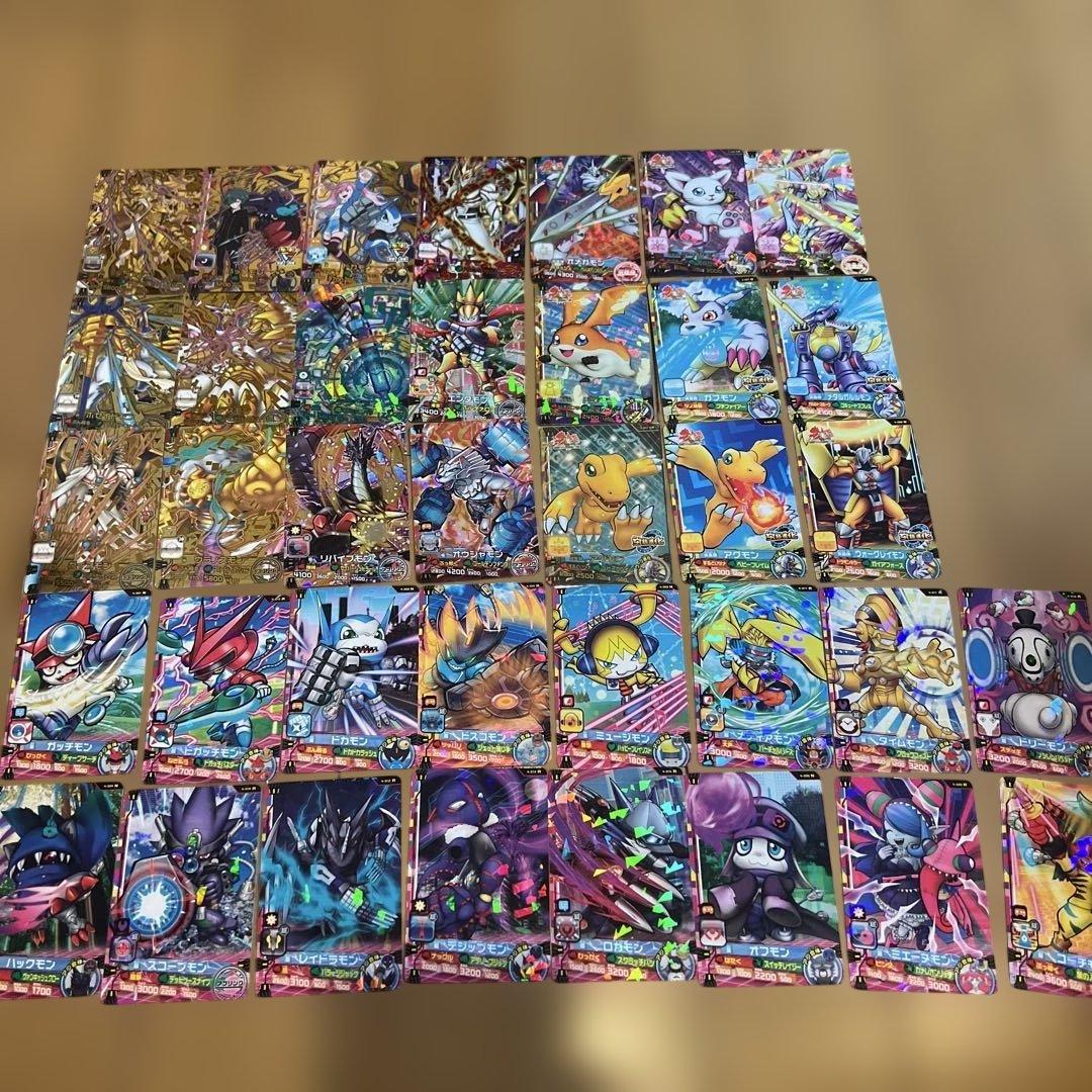 アプリモンスターズ データカードダス デジモンコラボ 4弾 37枚セット