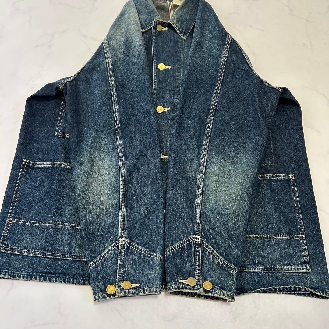 【80s】カーハート デニムカバーオール 100周年モデル 40