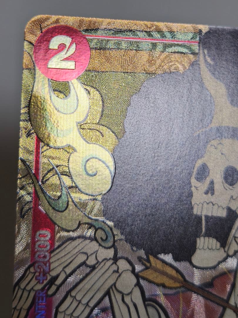 ワンピースカード　1stAnniversary　英語版　ブルック　プロモ