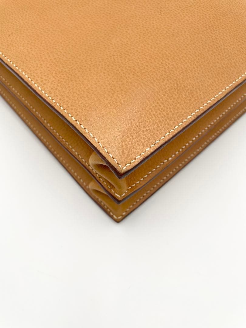 美品✨エルメス　ケリーデペッシュ38 ビジネス　ブリーフケース　キャメル