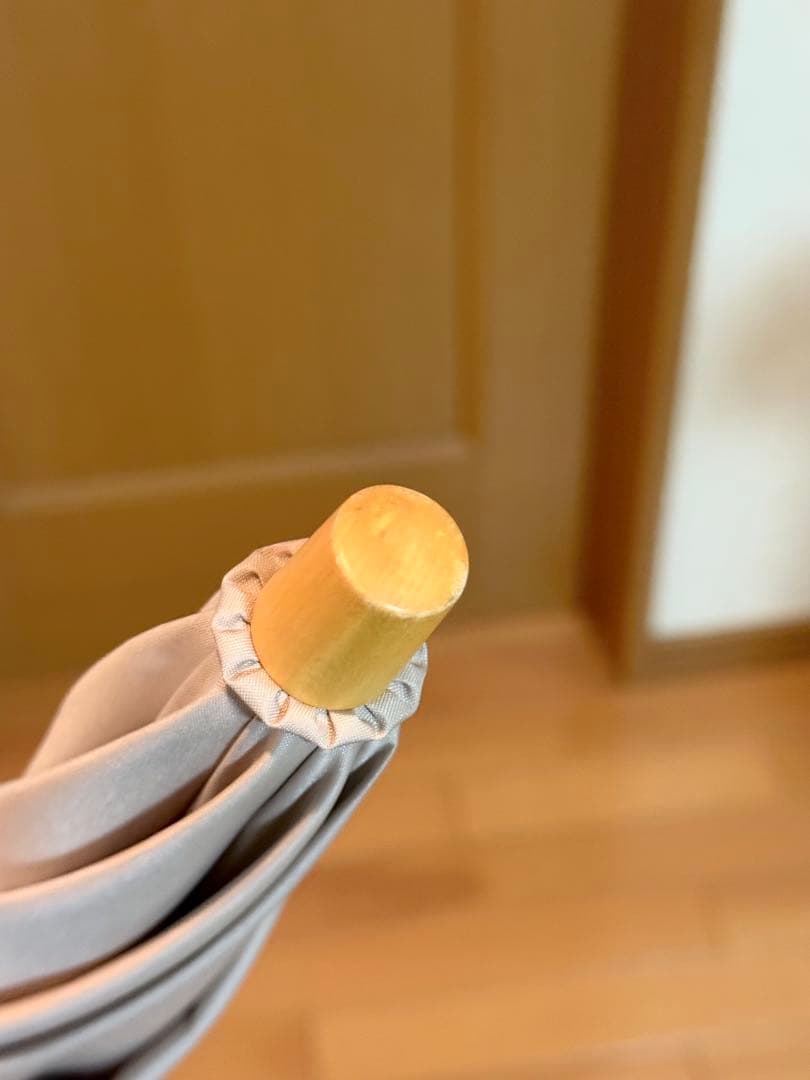 【美品】サンバリア100 折りたたみ日傘 ２段折 コンビ ピンク