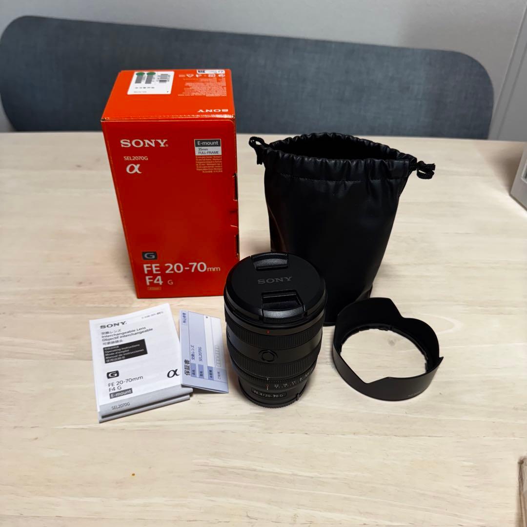 美品‼︎SONY FE 20-70mm F4 G ズームレンズ