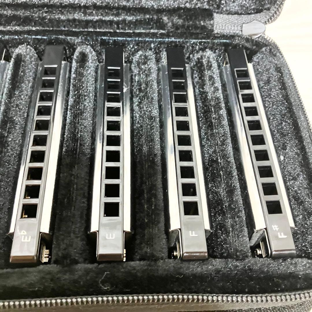 美品　トンボ　メジャーボーイ　ブルースハーモニカ　12種　12本 TOMBO