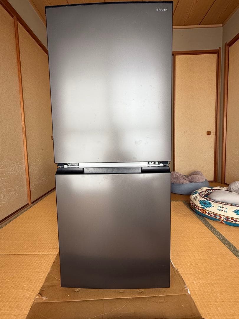 SHARP 冷蔵庫 SJ-D15P-H 162L 2024年製