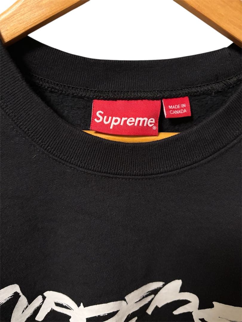 トップス Supreme Futura Logo Crewneck Black M