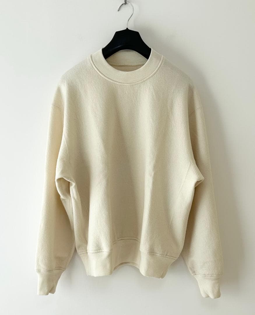 24AW Cale スーパー120 エアーウール 裏毛 スウェット カル