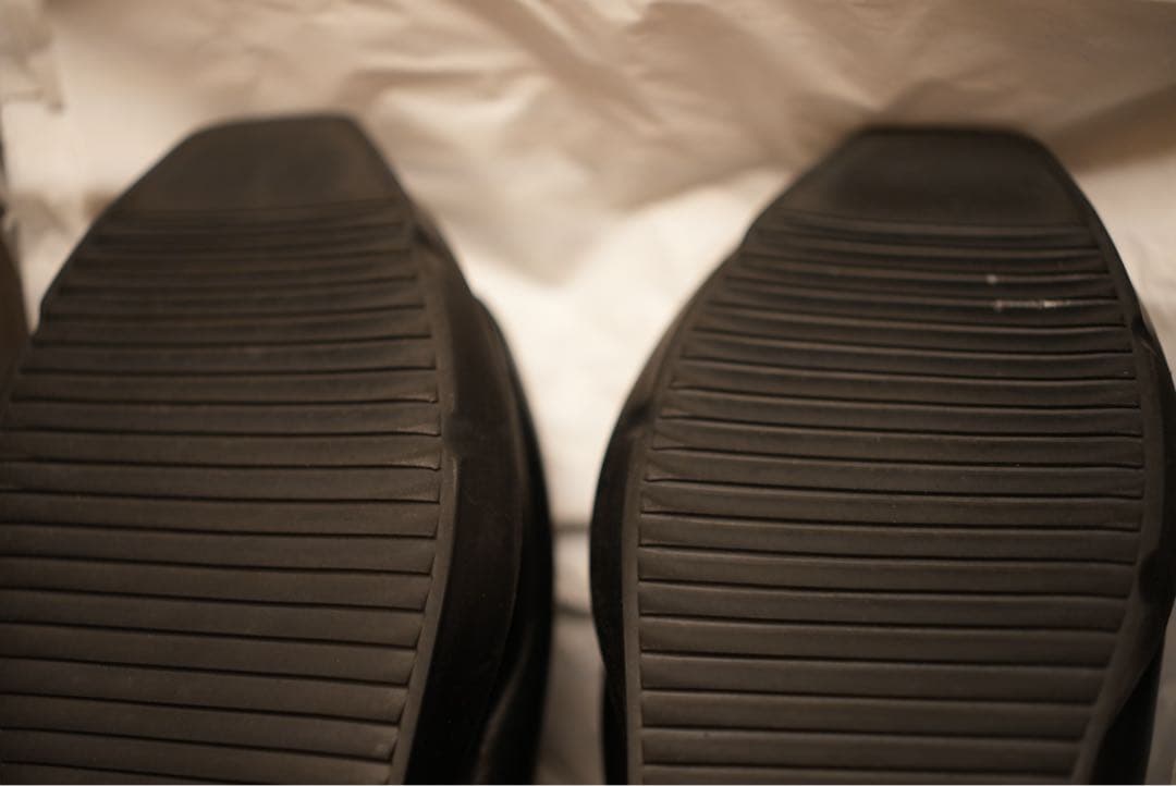 RICK OWENS GETH PUFFER SLIDE LLP 黒 44 美品