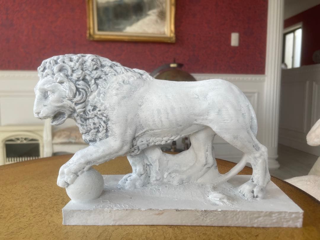 メディチライオンの像 ヴァッカ と ファンチェッリ (2 lions)