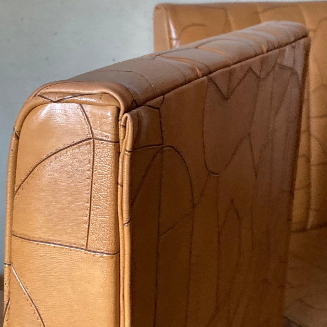 2点セット ヴィンテージ レトロ ソファ 喫茶 カフェ ミッドセンチュリー