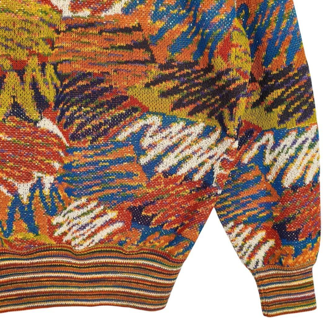 希少柄 ヴィンテージ Y2K ミッソーニ 総柄 グラフィック ニット セーター